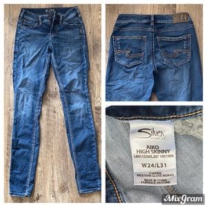 Silver “Aiko” Jeans